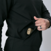 Durable Concealment Hoodie - Lifestyle Photography Side View | FN Firearms Durable Hoodie